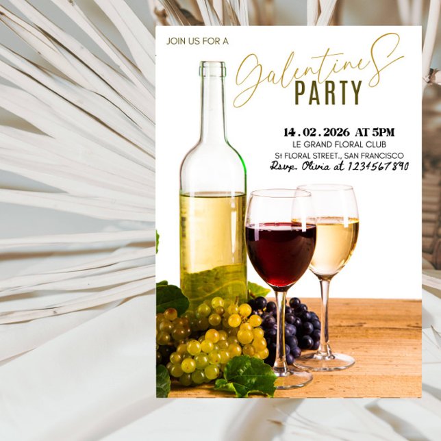 Galentine’s Party - Valentine’s Day Girls’ Night Einladung (Von Creator hochgeladen)