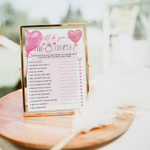 Galentine weiß, wie gut du das Paar-Spiel kennst Einladung