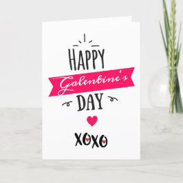 Galentine X ❤ X | Glücklicher Galentinstag mit Tin Feiertagskarte