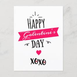 Galentine X ❤ X| Happy Galentinstag mit Tinte Feiertagspostkarte