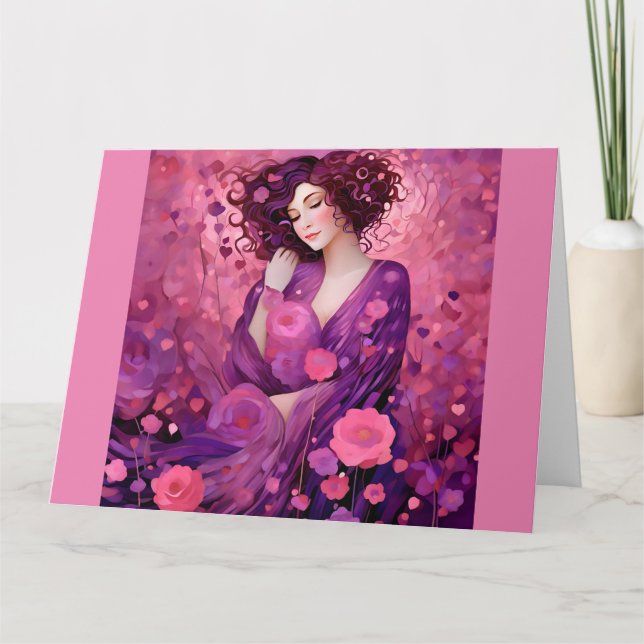 Galentiner Tageskarte "Meine wahre Liebe" Karte (Vorderseite)