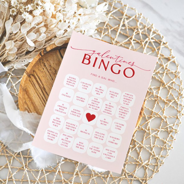Galentines Bingo Spiel Einladung (Von Creator hochgeladen)