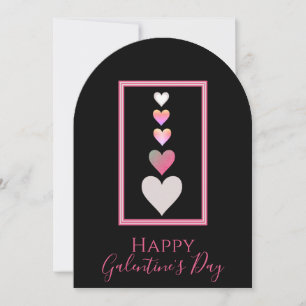 Galentine's Day Beste Freundin Herzen Feiertagskarte