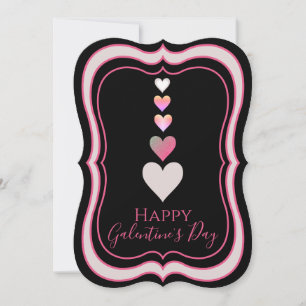 Galentine's Day Beste Freundin Herzen Feiertagskarte
