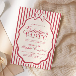 Galentine's Day Party Mädchen Valentinstag Einladung