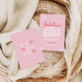 Galentines Girl Night Party Einladung
