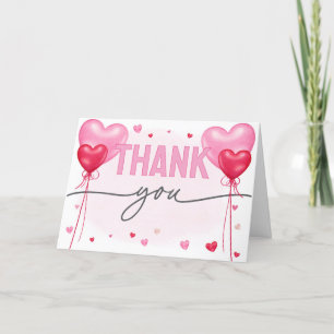 Galentine's Love Is In The Air Brautparty Dankeskarte