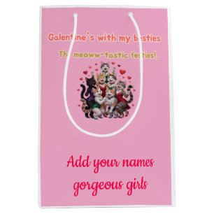 Galentine's mit meinen besten Freundinnen Mittlere Geschenktüte