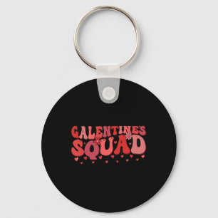 Galentines-Squadde Gang Valentinstag Lustig Galent Schlüsselanhänger