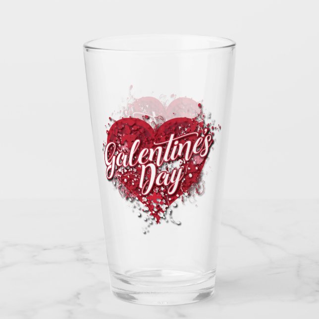 Galentinstag Glas (Vorderseite)