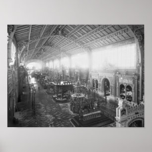 Galerie der verschiedenen Industriezweige Poster