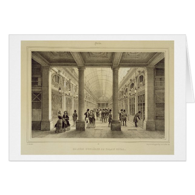 Galerie d'Orleans am Palais Royal, von 'Paris (Vorderseite (Horizontal))