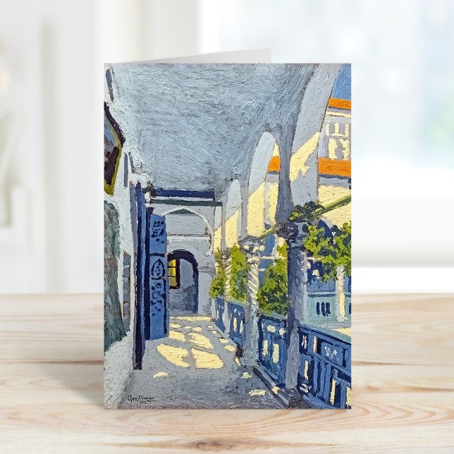 Galerie eines marokkanischen Riads | Georges Gaudi Karte (Von Creator hochgeladen)