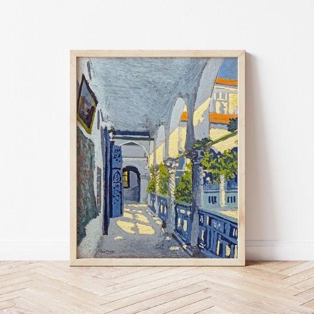 Galerie eines marokkanischen Riads | Georges Gaudi Poster (Von Creator hochgeladen)