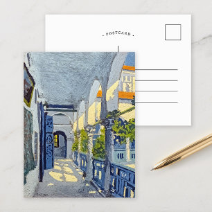 Galerie eines marokkanischen Riads   Georges Gaudi Postkarte