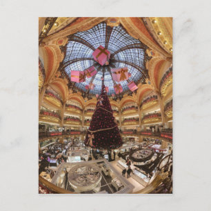 Galerie Lafayette Haussmann Dome Postkarte