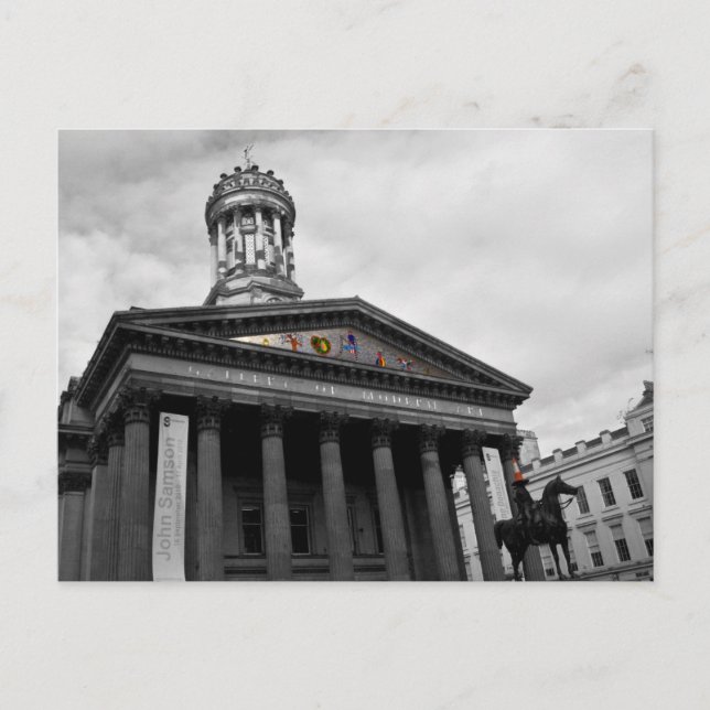 Galerie of Modern Art, Glasgow, Schottland Postcar Postkarte (Vorderseite)