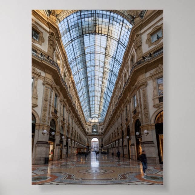 Galerie Vittorio Emanuele Poster (Vorne)