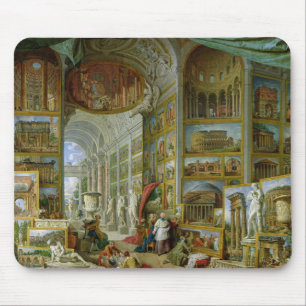 Galerie von Ansichten von altem Rom, 1758 Mousepad