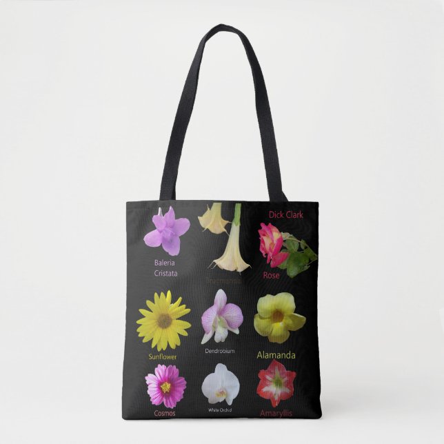 Galerie von Blume auf der gesamten Tasche (Vorderseite)
