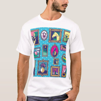 Galerie Wand: Diverse Bildersammlung T-Shirt