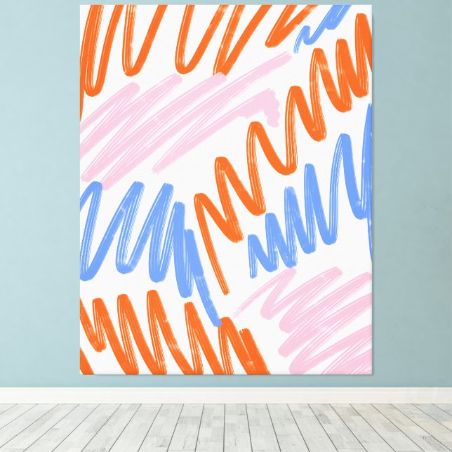 Galerie Zeitgenössische Kunst Leinwanddruck (Insitu (Holzboden))