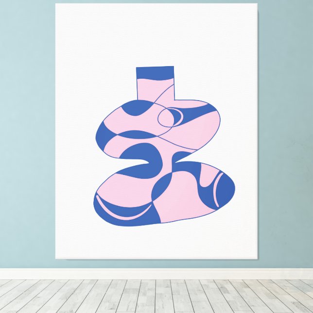 Galerie Zeitgenössische Kunst Leinwanddruck (Insitu (Holzboden))