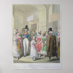 Galeries du Palais-Royal, from 'Tableau de Poster