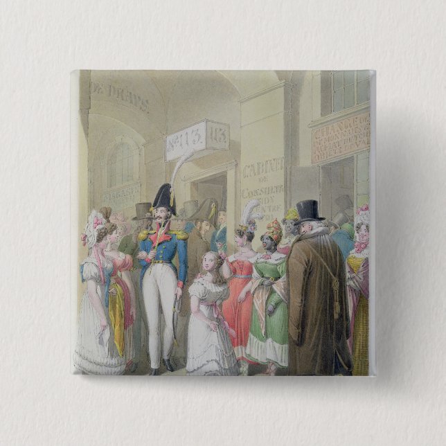 Galeries DU Palais Royal, von 'Verzeichnisde Button (Vorderseite)