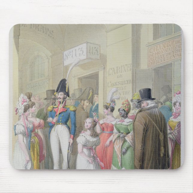 Galeries DU Palais Royal, von 'Verzeichnisde Mousepad (Vorne)