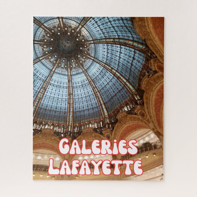 Galeries Lafayette, Paris Puzzle (Vertikal)
