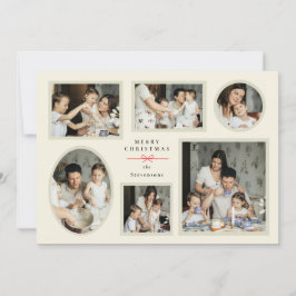 Galeriewand-Feiertagskarte Einladung