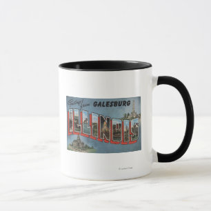 Galesburg, Illinois - Große Briefszenen Tasse