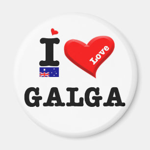 GALGA - I-Liebe Magnet