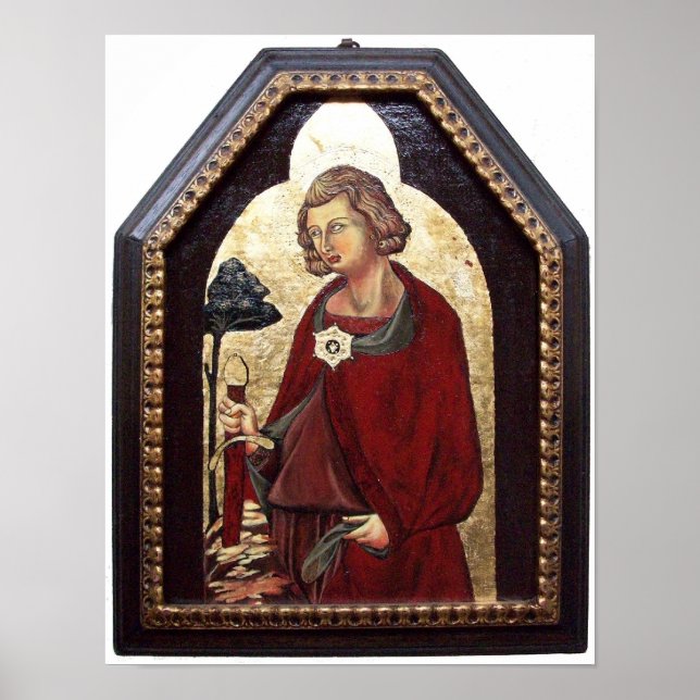 GALGANO/RECHTEN DES SCHWERTES IM FELSTER POSTER (Vorne)