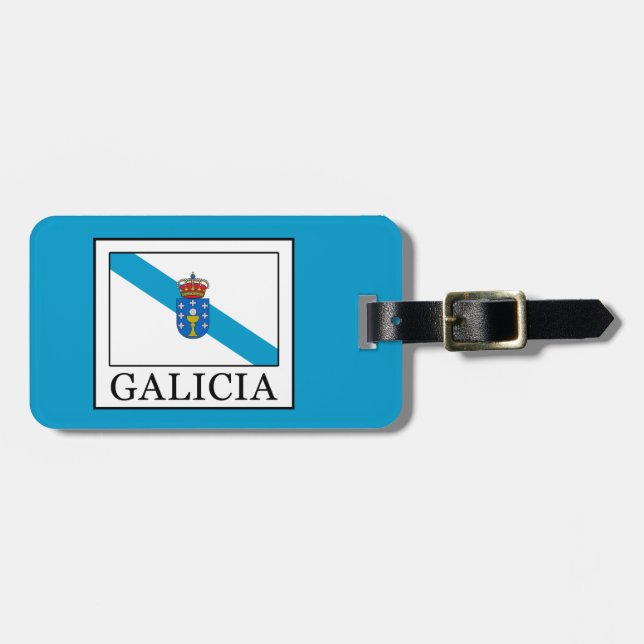 Galicia Gepäckanhänger (Vorderseite horizontal)