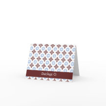 Galicia Tiles auf Polnisch Dankeschön-Karte