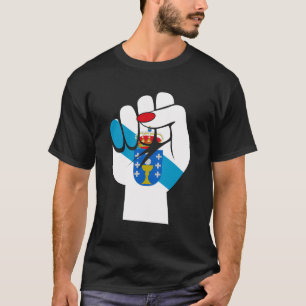 Galicien Galicische Flagge Bandeira Do Orgullo Gal T-Shirt