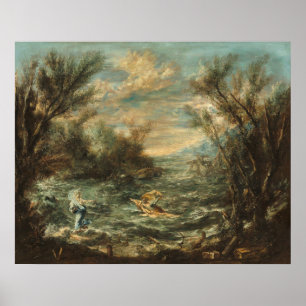 Galiläa - A. Magnasco Kunstgedicht Poster