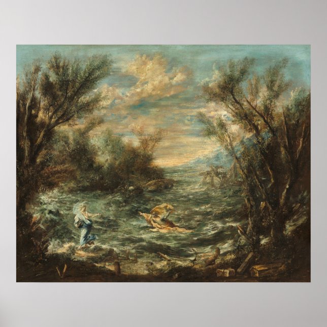 Galiläa - A. Magnasco Kunstgedicht Poster (Vorne)