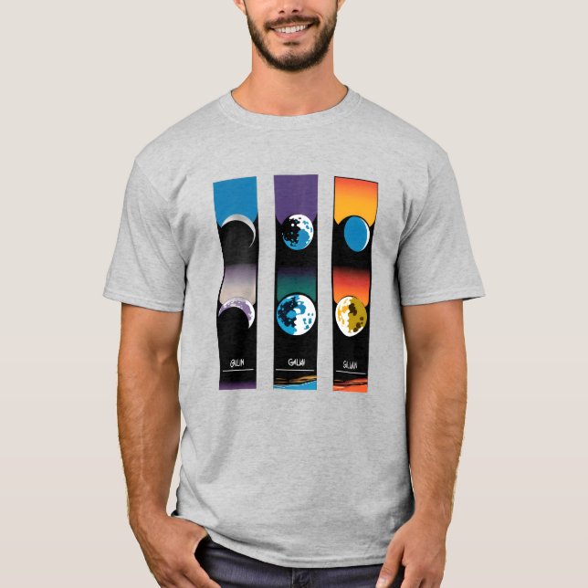 Galiläanische Monde des Jupiter T-Shirt (Vorderseite)
