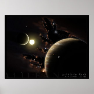 Galilean Dusk Poster