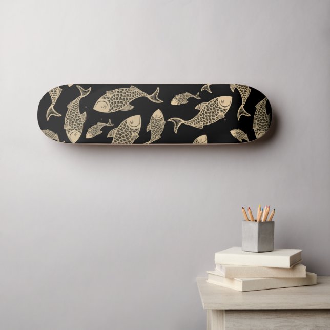 Galilee Fish  Skateboard (Wandkunst (Horz))