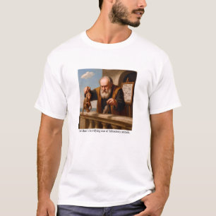 Galileis erschreckender Einsatz von Labortieren. T-Shirt
