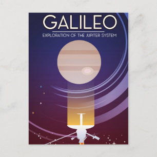 Galileo - Erforschung des Jupiter-Systems Postkarte
