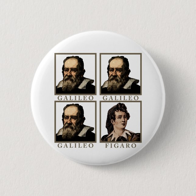 Galileo Figaro Button (Vorderseite)