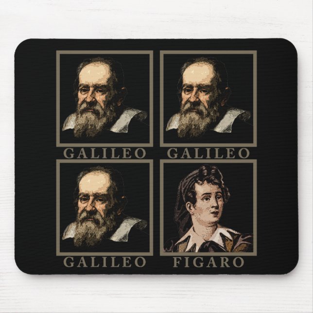 Galileo Figaro Mousepad (Vorne)