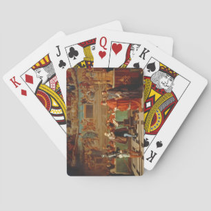 Galileo Galilei (1564-1642) before members of the Spielkarten