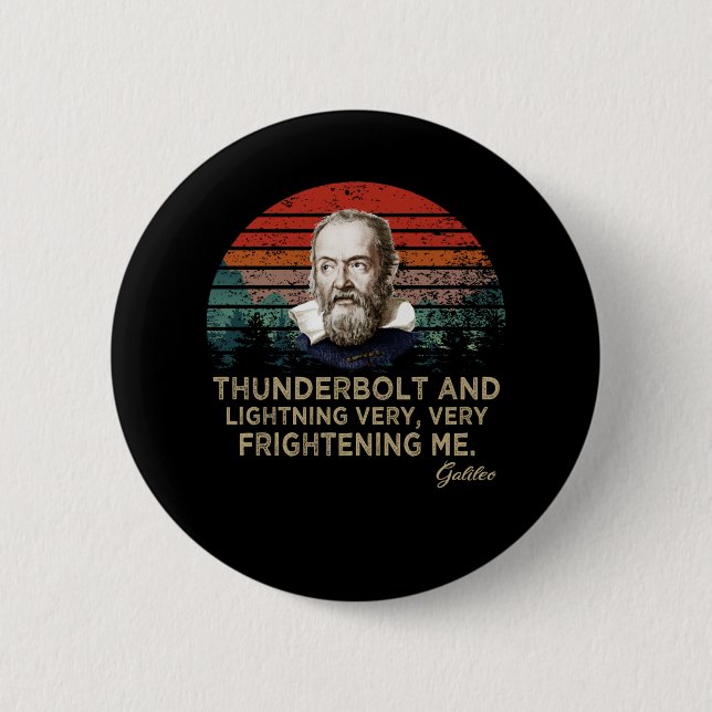 Galileo Galilei Button (Vorderseite)