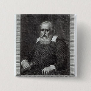 Galileo Galilei Button